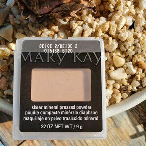 Beige 2 - Mary Kay Sheer Mineral Pressed Powder - DISCONTINUED